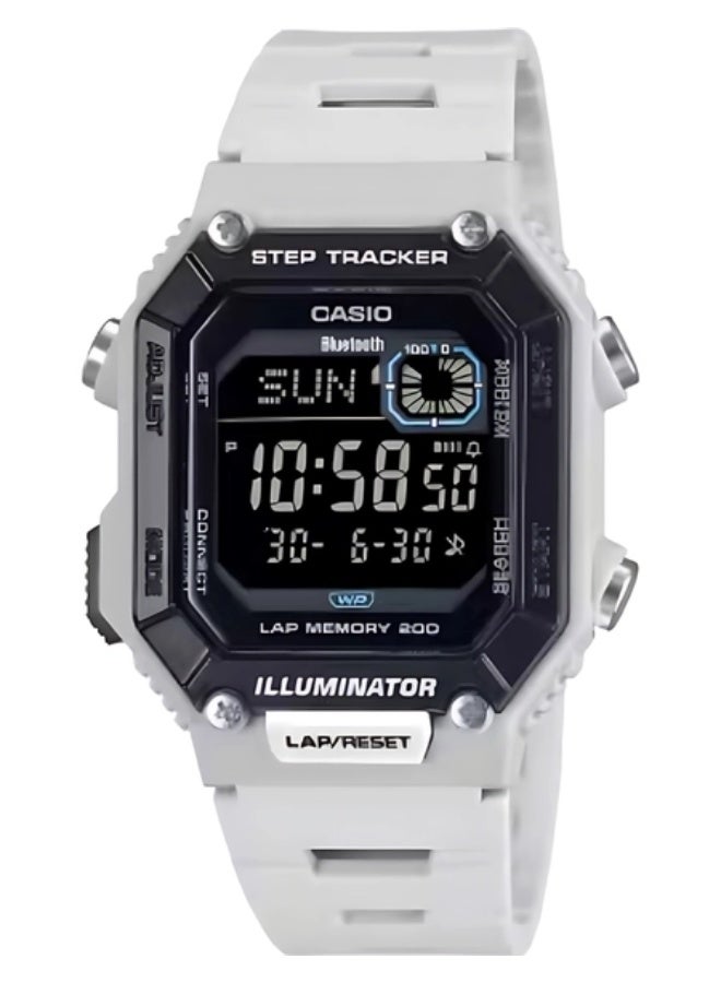 Casio Youth WS-B1000-8BVDF Bluetooth Digital Grey Dial Men (D354)